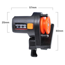 Fishing Line Depth Gauge, 0-999 m, 1 piece, 6 cm, tool, tackle, length, gauge - Fishing Line Counter
