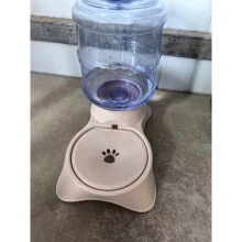 (Green, Feeder) Zhiai Automatic Pet Water and Food Dispenser Large Capacity Fountain for Cats and Dogs White