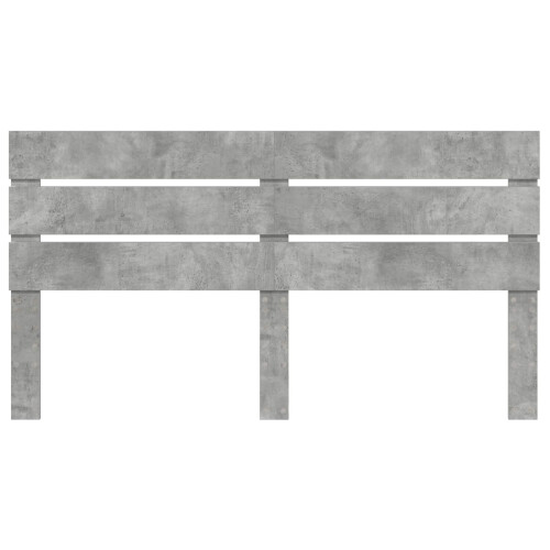 VidaXL vidaXL Headboard Concrete Grey Engineered Wood 1
