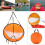 Portable Kayak Sail Downwind Paddle for Inflatable Boat - ORANGE 1