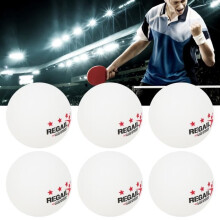 Table Tennis Balls - REGAIL - ABS 3 Stars - White - Ping-Pong Training