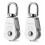 2 Pcs 304 Stainless Steel Pulley M25 Lifting Pulley Loading Roller PZCC 1