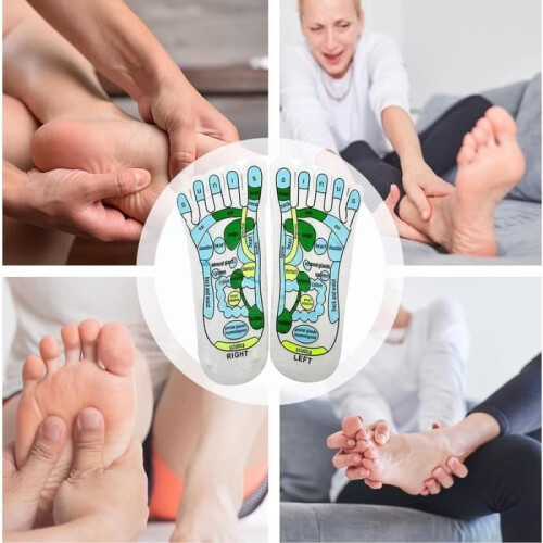 Cotton reflexology socks for foot massage - Unisex 1