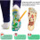 Cotton reflexology socks for foot massage - Unisex 3