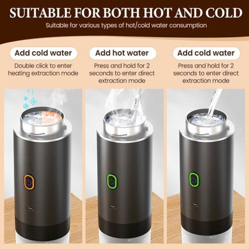 Multi-Capsule Coffee Machine, Espresso Maker, Self-Heating, Small Capsules, Portable Coffee Maker for Office - Green 2