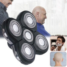 Universal shaver heads - ZVD - Five heads - 4D rotary blade - Easy installation