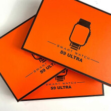 (orange) New S9 Ultra Smart Watch Ultra 49MM Men Smartwatch Series 9 Waterproof Bluetooth Call Wireless Charge Fitness Bracelet For Apple