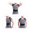 Posture correction belt, unisex, flexible back support, lumbar corrector - Size XL, black 5