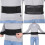 Self-heating belt, new black magnetic therapy lumbar support belt 3
