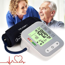 Digital Blood Pressure Monitor Machine Upper Arm Automatic with carry bag