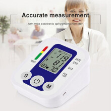 Digital Automatic Blood Pressure Monitor Upper Arm Machine Heart Rate