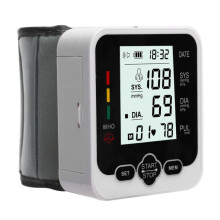 Automatic Blood Pressure Wrist Monitor with LCD Screen, ABS Material