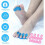 Toe Separators - Not Specified - 4pcs - Flexible Gel - Reusable - Ergonomic Comfort 2