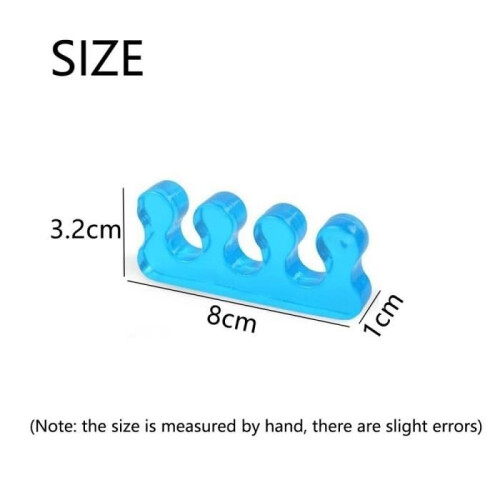 Toe Separators - SBAS - 2 Pairs - Bunion Relief - Hallux Valgus Correction - Pedicure