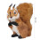 VINGVO Plush Squirrel Simulation Squirrel Large Cute Realistic Simulation Squirrel Craft Decorations Ornament 3