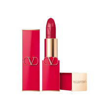 Valentino, Rosso, Satin Finish, Cream Lipstick, 300R, Refillable, 3.5 g