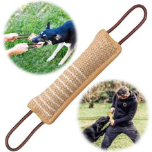 Dog Chew Toy - Jute Tuft - Extra Robust - Durable - For Medium-Sized Dogs