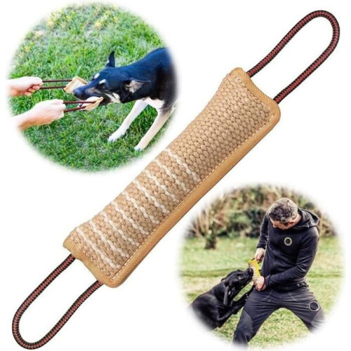 Dog Chew Toy - Jute Tuft - Extra Robust - Durable - For Medium-Sized Dogs