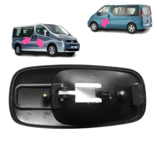 Exterior door handle for Trafic 2 Primastar Vivaro - 8200214656 2