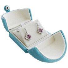 Peacock Blue Pendant Earring Gift Set (Jewelry Not Included) 1 Piece