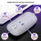 Wireless Gaming Mouse - Ultra-thin - Rechargeable - 4 Buttons - Silent Clicks 3