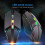 Gaming Mouse, Wired USB Optical Gaming Mouse with LED Lights, 6 Buttons for Laptop, PC (Black) 2