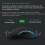 2.4G Wireless Bluetooth Mouse, Dual Mode Gaming Mouse (2.4G + 5.0), Rechargeable Silent Mouse 3