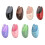 Silent 2.4 GHz wireless mouse for girls with USB receiver, 4 programmable buttons, Coffee 6