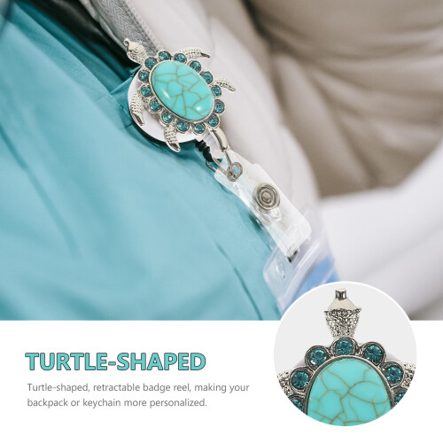 ABS Badge Clip Turtle , Voor Badges En Sleutels