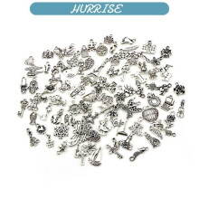 Sonew DIY Pendant Accessories Charms, 100 Pieces, for DIY Jewelry Making, Alloy, Tool Kit