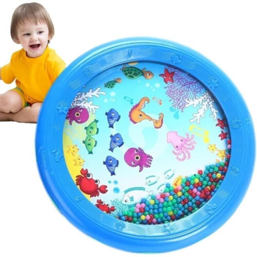 Ocean Drum - Ocean Wave Bead Drum - Wave Drum - Children's Musical Instrument