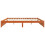 VidaXL vidaXL Bed Frame Wax Brown 160 x 200 cm Solid Pine Wood 5