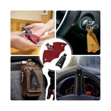 30-piece car key case, portable bat-shaped keychain with hook, unisex key protection case for keys. KEYCHAIN