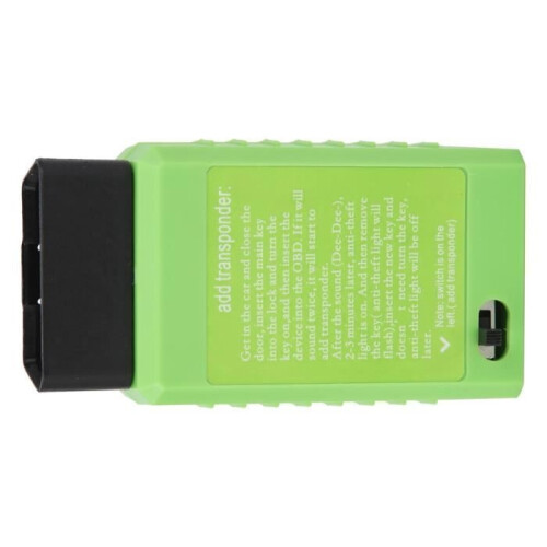 Key programming device - Fdit - G/H Chip - Green - Universal - OBD 2