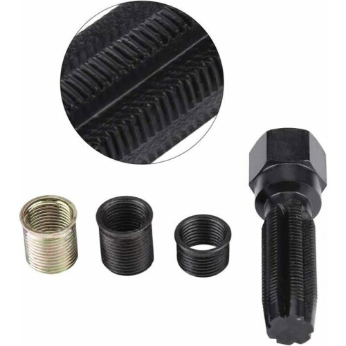 16-Piece Spark Plug Thread Repair Kit, Portable Spark Plug-Thread Repair Tool for Engines 2