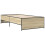 VidaXL vidaXL Bed Frame Sonoma Oak 80 x 200 cm Engineered Wood 2