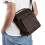 Men's Messenger Bag - Premium Leather - Large Capacity - Brown 4