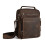 Men's Messenger Bag - Premium Leather - Large Capacity - Brown 3