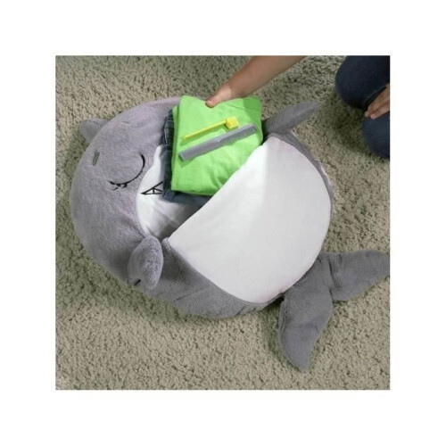 Ohlala Sleeping Bag with Comfortable and Soft Pillow for Children 160*60cm - Grey 2