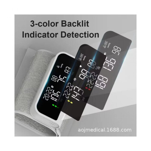 Rechargeable LI-ION Battery Digitization Tricolor LCD Large Screen 2