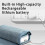 Rechargeable LI-ION Battery Digitization Tricolor LCD Large Screen 6