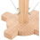 Wooden ring toss game, desktop ring toss hook and loop ring toss, fast interactive ring toss game 2