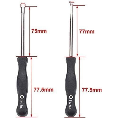 12-Piece Carburetor Adjustment Tool Set for Chainsaws, 2-Stroke Chainsaw Carburetor Adjustment Screwdriver Set 1