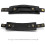 Bracelet - Leather - Black - Adjustable - Metal Rivets - Men's 3
