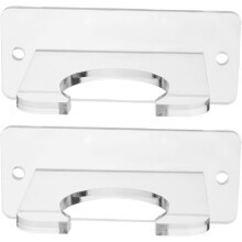 2 supporti da parete in acrilico per racchette da ping pong – Porta racchette da ping pong