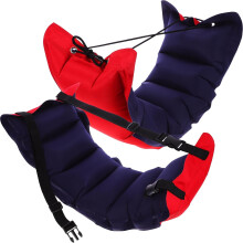 Lot de 2 ceintures de natation pour adultes, ceinture de flottaison ajustable avec boucle et corde