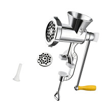 Strong Hand Operated Meat Processor Having Sausage Accessory-2