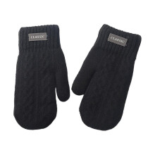 (Black) Men Multifunction Winter Gloves Double Layers Acrylic Fleeces Insulation Durability For Outdoor Work Cycling Skiing  Navy Blue