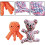 Dog Toy - Octopus and Bear - Cotton Rope - Interactive - Durable 3