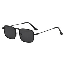 Retro Steamspunk Square Sunglasses Metal Frame Unisex-1